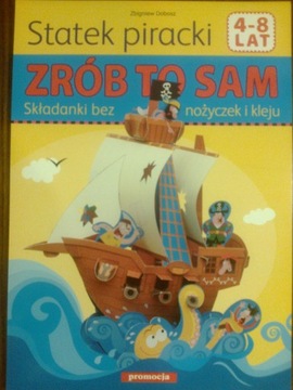 Statek piracki zrób to sam składanki
