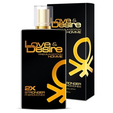 LOVE DESIRE PREMIUM GOLD ДУХИ С ФЕРОМОНАМИ СИЛЬНЫЕ ИНТЕНСИВНЫЕ ФЕРОМОНЫ ДЛЯ МУЖЧИН