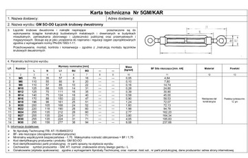 ВИНТ С РУСОМ-ОКО DIN 1480 AT - M30 / 1 ШТ.