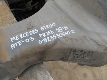 задний мост Mercedes Atego 38:8 2005 г.