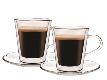 Szklanki termiczne do kawy Espresso Doppio 100ml