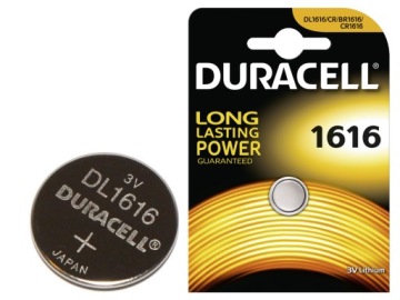 ЛИТИЕВАЯ БАТАРЕЙКА DURACELL CR 1616 3V
