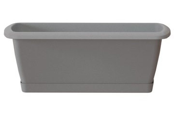 Doniczka balkonowa 40 x 15cm Skrzynka + podstawka