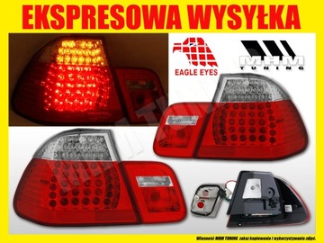 LAMPA TYL KPL BMW 3 E46 SEDAN LIFT 2001- LED DIODY