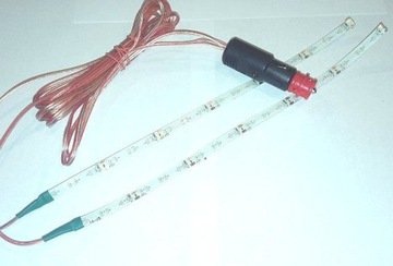 Podświetlenie wnętrza środka nóg LED 12V białe FV