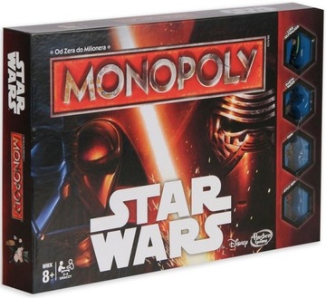 MONOPOLY STAR WARS ~HASBRO~MONOPOL GAME B0324~ФОЛЬГА