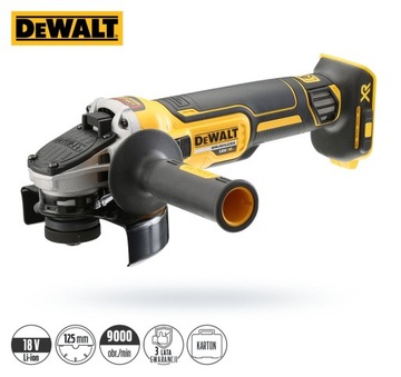 БЕСЩЕТОЧНАЯ ШЛИФОВАЛЬНАЯ МАШИНА 18В на аккумуляторе DeWalt DCG405NT