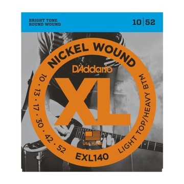 STRUNY D'ADDARIO EXL140 10-52 DO ELEKTRYKA +KOSTKI