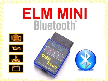 Nowosc ELM 327 MINI BLUETOOTH diagnoza obd obd2