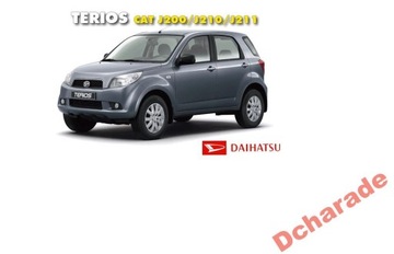 КРЫШКА КРЮКА ПЕРЕДНЕГО БАМПЕРА DAIHATSU TERIOS J2