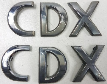 LOGO ZNAK ZNAKY NÁPIS DAEWOO CDX