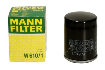 MANN-FILTER МАСЛЯНЫЙ ФИЛЬТР W610/1