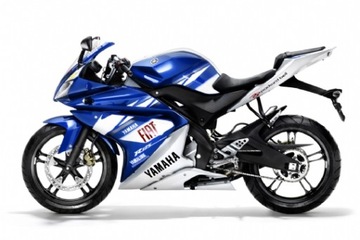 Yamaha YZF R125 naklejki okleina ROSSI REPLICA KPL