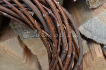 КРУПНАЯ ПЛЕТЕНАЯ ГИРЛЯНДА ДИАМЕТР 25 СМ