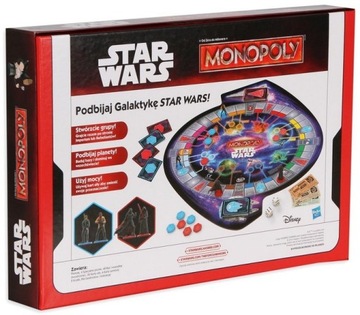 MONOPOLY STAR WARS ~HASBRO~MONOPOL GAME B0324~ФОЛЬГА