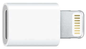 Адаптер: разъем micro USB, разъем Lightning для iPhone.