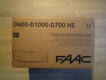 FAAC D700 КОМПЛЕКТ >> РЕМЕНЬ << УСТАНОВКА