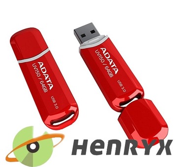 БЫСТРЫЙ Флеш-накопитель ADATA 32 ГБ UV150 USB 3.0 90 Мбит/с