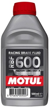 Płyn hamulcowy sportowy MOTUL RBF 600 DOT4 500 ml
