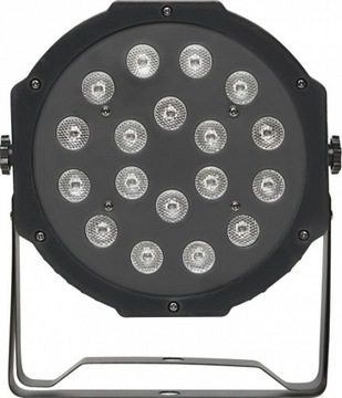 FRACTAL PAR LED 18X1W FLAT PAR RGB 3IN1