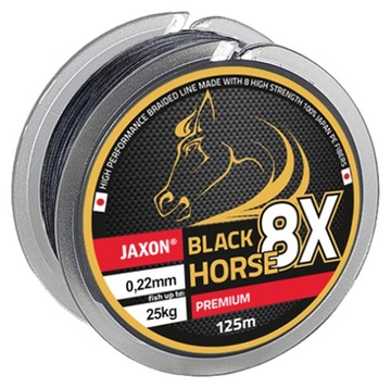 Тесьма Jaxon Black Horse 8х10м 0,08мм