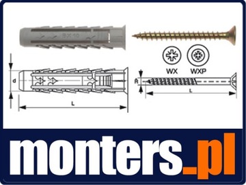 BX10+US6X80/100 Заглушка расширения BX+конический винт