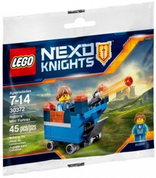 LEGO Nexo Knights 30372 Робинс Мини Фортрекс