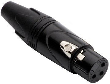 GNIAZDO XLR CANON 3pin ŻEŃSKIE Reds Music HI-END