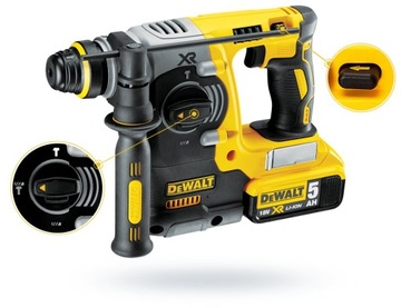 DeWalt DCH274P2T młotowiertarka 18V SDS 2,1j 2x5Ah