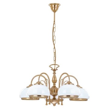 Lampa żyrandol klasyczny złoty PARIS 5512 ALFA