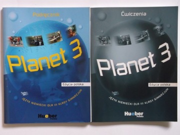 Planet 3 Podręcznik+Ćwiczenia NOWY Komplet Deutsch