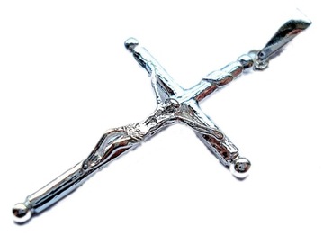 Krzyżyk krzyż 38 mm, 2,3 g SREBRO 925