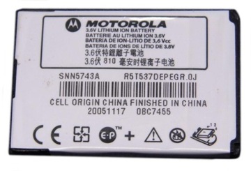 ORYG BATERIA MOTOROLA SNN5743A C975 C980 E975 V975