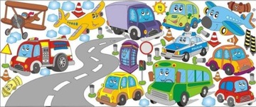 Naklejki XL AUTA SAMOCHODY POJAZDY CARS