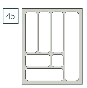 Комфортная вставка в ящик 45