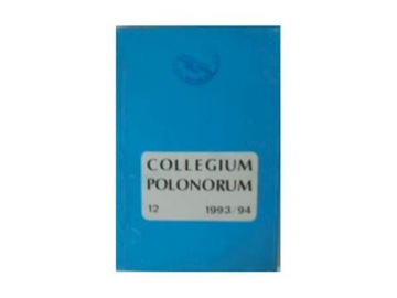 collegium Polonorum t 12 1993/94 - 24h wys