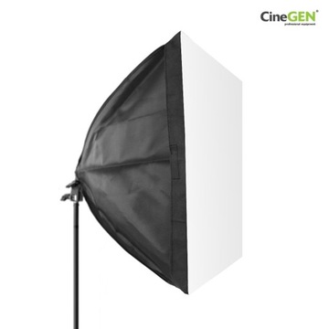 SOFTBOX студийный светильник 40х40см 400Вт для фотостудии