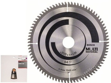 BOSCH Piła tarczowa MULTI METERIAL 210x30 80z