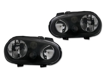 REFLEKTOR LAMPA BLACK HALOGEN DEPO VW GOLF IV 4 1J