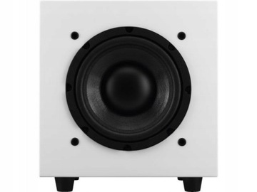 MONACOR ESUB-8F/WS Aktywny subwoofer biały 50W