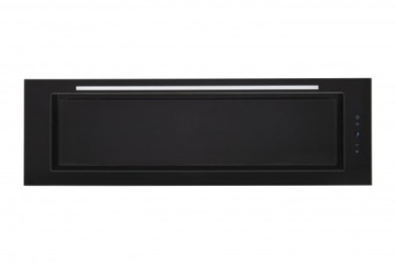 TOFLESZ OK-6 Linea Glass LED 60 Черный Колпак турбины 850м3/ч + Пульт ДУ