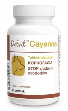 DOLFOS DOLVIT CAYENNE przeciw ZJADANIU ODCHODÓW 90