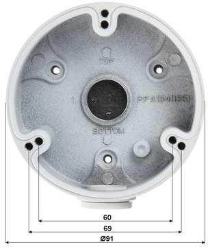 КРОНШТЕЙН КАМЕРЫ PFA134 DAHUA ABCV