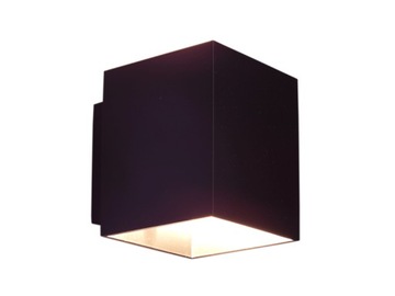 Lampa ścienna KINKIET aluminium led G9 CZARNY 203
