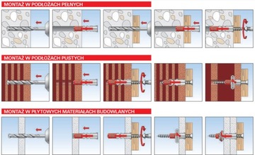 Дюбели FISCHER DUOPOWER + шуруп 10x50 25 шт.