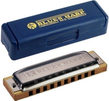 Hohner Blues Harp C harmonijka ustna + FUTERAŁ