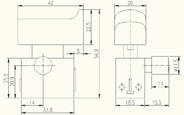 Переключатель EINHELL BT-CS TH-CS 1200/1 TC-CS 1200