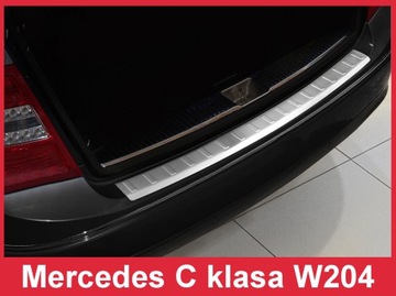 MERCEDES W204 C TŘÍDA KOMBI VRSTVA NÁRAZNÍK ZADNÍ