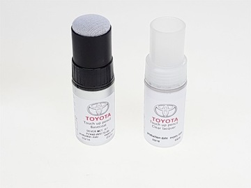 TOYOTA PAINT TOUCH-UP КРАСКА СЕРЕБРЯНЫЙ ЦВЕТ 1F7