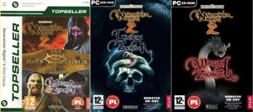 Neverwinter Nights 2 + 3 DODATKI Komplet PL NOWA